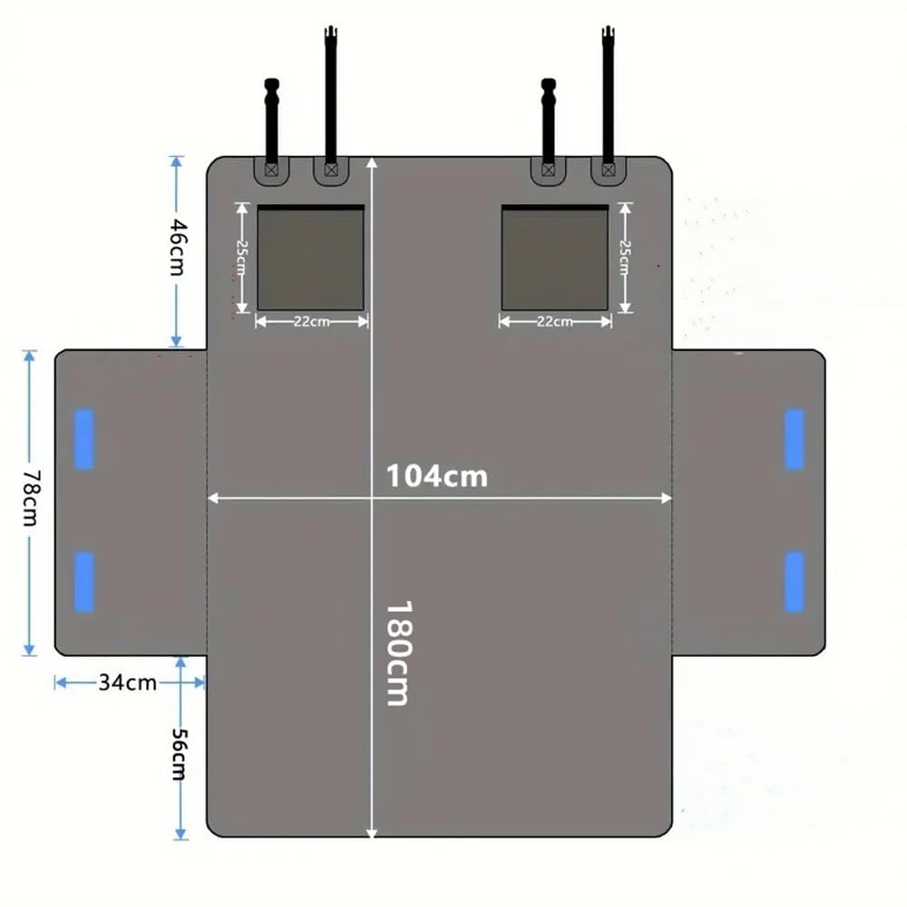 Telo Auto per Cani per Renault Captur Duster Kadjar Megane RS, Protezione Baule Auto per Cani Copertura Impermeabile E AntiGraffio Facile da Installare E Lavare