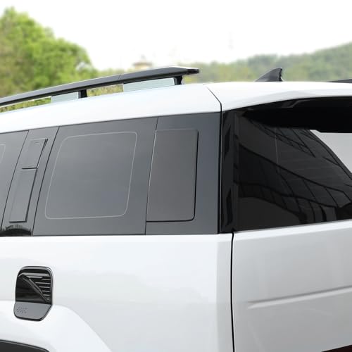 Cubierta de pilar D para Hyundai Santa FE 2024 en negro brillante exterior