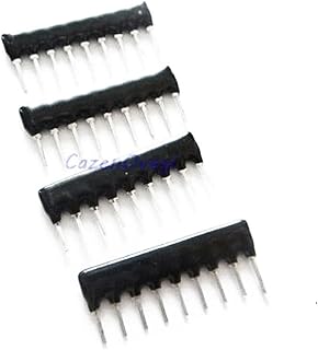 10 Pcs DIP Exclusion 9pin 1K A102 102 ohm 9A102J 9A102G 9A102 A102J A102G Network Resistor Array