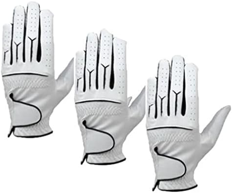 3 Mens DuraGrip Cabretta Golf Gloves (Left)