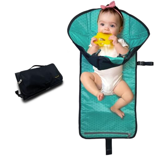 SnoofyBee Portable 3-in-1 Diaper Clutch & Changing Station