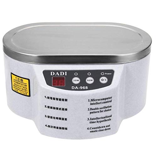 SZYT Ultrasonic Jewelry Cleaner Machine for Watches Earrings Pacifiers Eyeglasses Denture