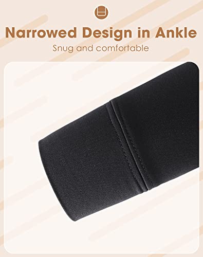 Image of MANCYFIT Thermal Leggings for Women Fleece Lined Pants Long Underwear Bottoms