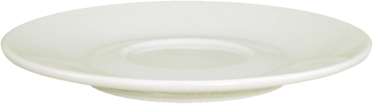 CRESTWARE Elegante 6-Inch Saucer for Stackable Cup, 12-Pack