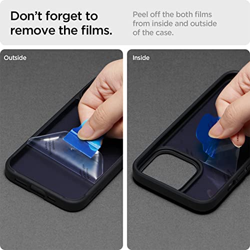 Image of Spigen for iPhone 13 Case, Ultra Hybrid [No Magnet Ring][Anti-Yellowing] - Frost Black