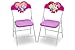 Delta Children 4-Piece Kids Furniture Set (Storage Table with 2 Chairs & Fabric Toy Box) - Ideal for Arts & Crafts, Snack Time, Homeschooling, Homework & More, Disney Princess