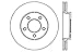 StopTech 128.65089L Sport Cross Drilled Brake Rotor; Front Left