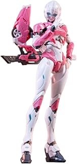 Arcee Figure, Changeable Mocable Pink Mecha Arcee Anime Figures 16cm/6.3inch Handmade PVC Manga Game Character Model Decor...