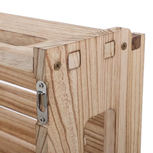 Support routeur mural en bois pour maison et bureau - 5