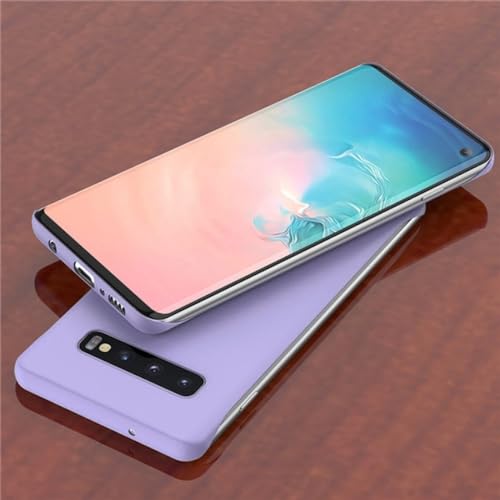 Coque Samsung S10 rigide et mate anti-rayures étui couleur bonbon ultra mince
