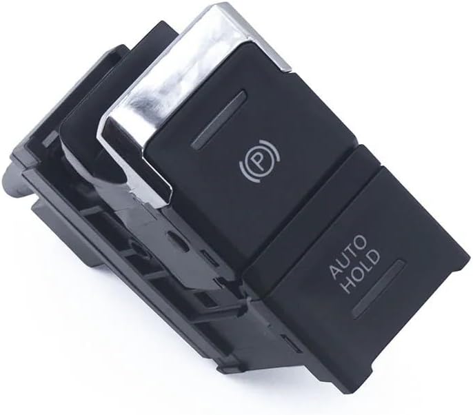 car Brake Button Car Electronic Handbrake Parking Hand Brake Switch Button for VW for Tiguan Mk2 2017-2022