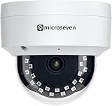 MICROSEVEN M7D4K-POESA 4K (8MP) IP POE Professional Open Source Security Vandalproof Dome Camera