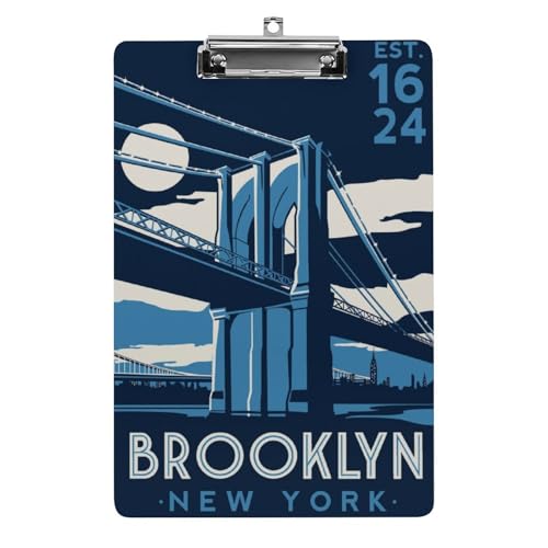 Planchette à pince A4 New York format porte-bloc pour bureau
