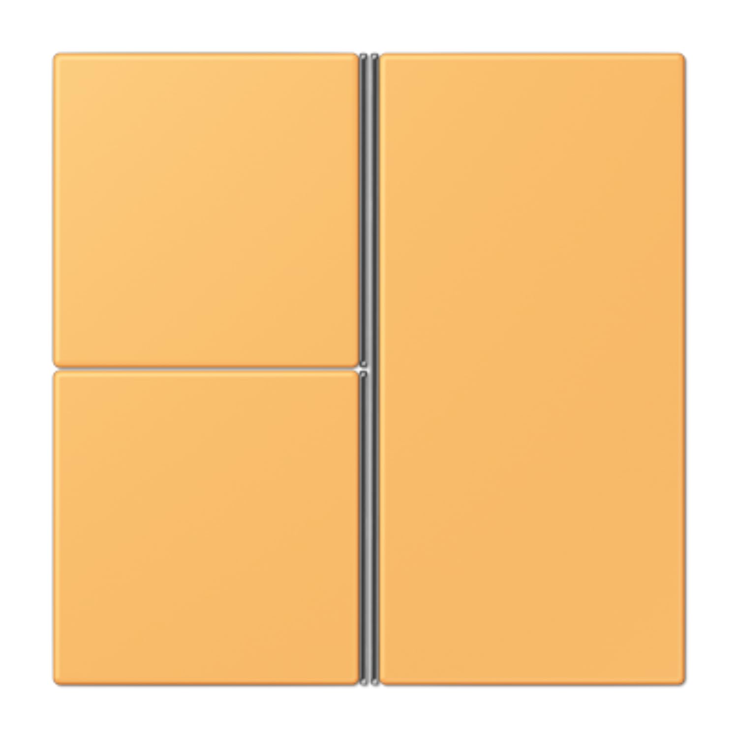 Jeu de touches F40 3 phases LC4320L JUNG. Commande pour interrupteur design haut de gamme.