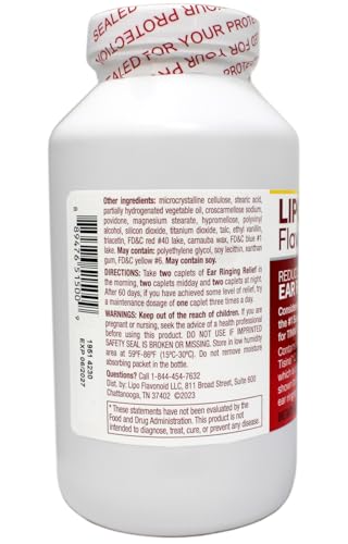 Lipo Flavanoid Ear Health Caplets