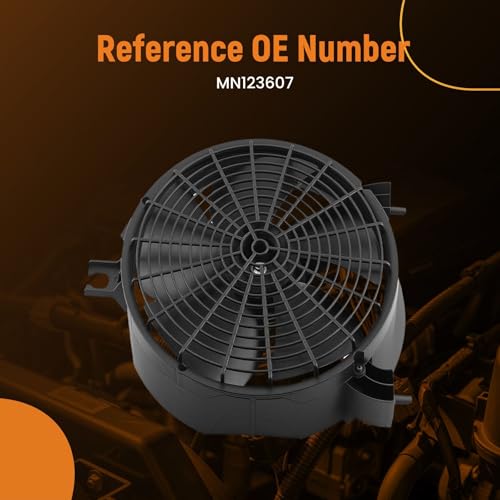 Image of maXpeedingrods Radiator Cooling Fan Assembly for Mitsubishi Pajero Sport L200 Triton MN123607