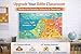 Bible Story Map Poster (Laminated) – 18