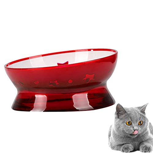 Pet Tigela de alimentação para animais de estimação Resistência à derrapagem Protetor de pescoço Sim