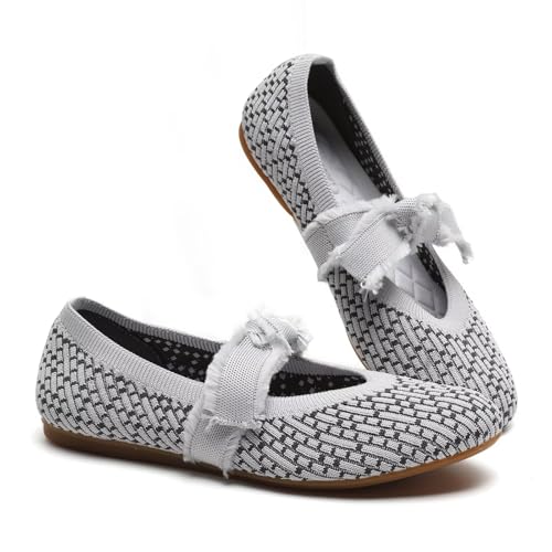 Women Mary Jane Flats Shoes Adjustable Strap Comfortable Office Dress Walking Shoes with Arch Support2