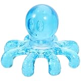 ULTNICE Octopus Massagegerät abnehmbare Handmassagegeräte für Kopf Hals Schulter Rücken Arm Entspannung Massage (Farbe zufällig)