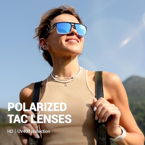 Polarized Aviator Sunglasses for Men Women, Ultra-light Frame, UV400 Protection. Trendy Design for Driving and Sports3