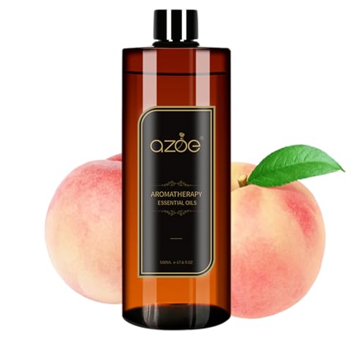 Elitzia Aceites Esenciales para Aceite Esencial Difusor Humidificador de Aire Aromaterapia Natural Extractos de Planta de Melocotón Aroma Puro Aceite Esencial Aceite Esencial Frutal Vela Fragancia
