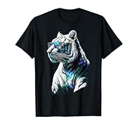 Tiger Art Sunglasses design. Are you interested in tigers? Can't imagine a world without animals? Then this motif is the right thing for you to show off your animal love. The hearts of animal lovers beat faster with our animal motifs. Also suitable a...