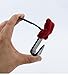 Lagnlnaoy Car Headrest Hook with Decorative Bows, Rear Seat Storage Hanger, Black and Red Gifts for Ladies and Mothers
