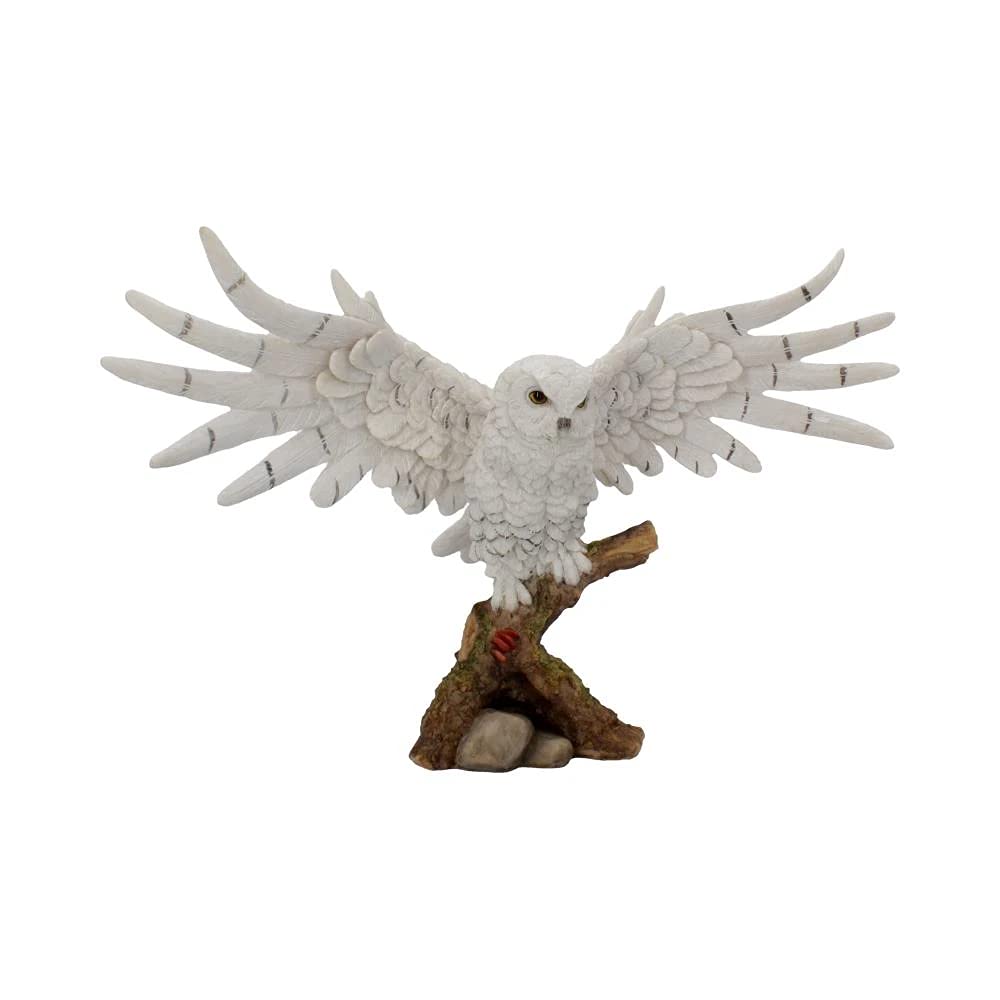 Nemesis Now Nevado Rest - Figura Decorativa, 30 cm, Color Blanco