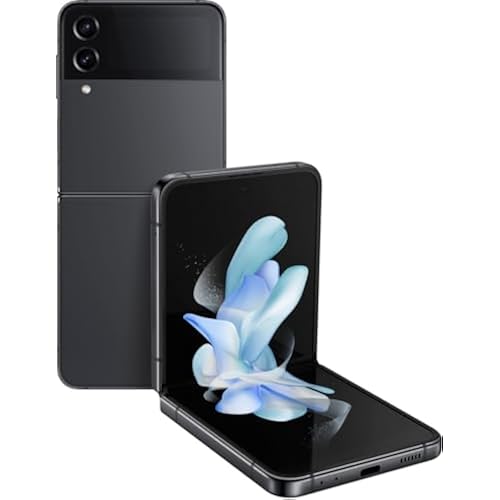 Samsung Galaxy Z Flip 4 5G, US Version, 256GB, Graphite - T-Mobile (Renewed)