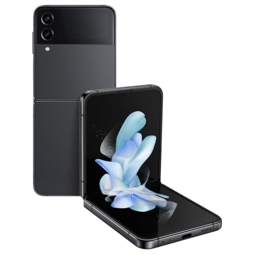 SAMSUNG Galaxy Z Flip 4 Factory Unlocked SM-F721U1 128GB Graphite (Renewed)