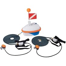 2 Divers Scuba Diving Ventilator, Tankless Underwater Breathing Device with Scuba Regulator, Portable Dive Portable Lungs for Recreational Diving Fishing Snorkeling
