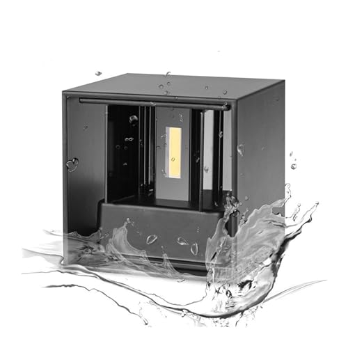Lámpara de pared LED COB de 6W y 12W en aluminio blanco para iluminación interior 6