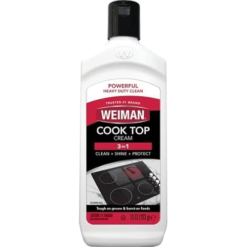 Weiman Glass Cooktop Cleaner & Polish Heavy Duty Stove Eco