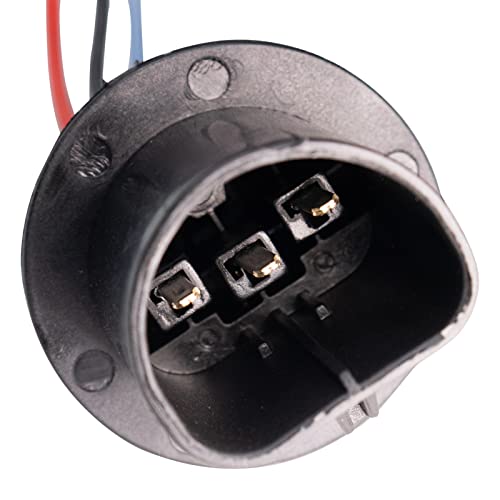 Image of TRQ Performance Driver and Passenger Side Headlight Assembly Set Black Housing Clear Lens Compatible with 01-11 Ford Ranger