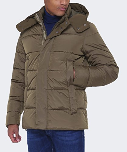 Geox Man Jacket, Giacca Uomo, Verde (MILITARY