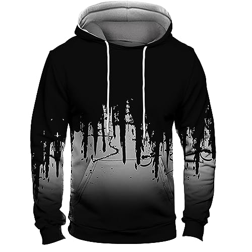 Ymosrh Lightweight Hoodies for Men Pullover Long Sleeve Hooded Sweatshirt Tops Blouse Mens Casual Hoodies Pullover4