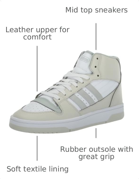 Image of Adidas Unisex-Adult Break Start Mid Top