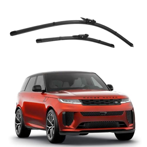 Image of Oshotto Frameless (O.E.M Type) Wiper Blades Compatible with Range Rover Sport (24 inch / 20 inch)