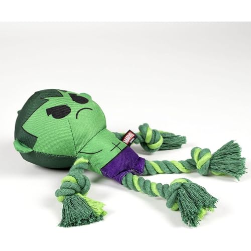 Cerdá - for Fan Pets / Zahnseil Plüschtier von Hulk - Offizielle Lizenz von Marvel