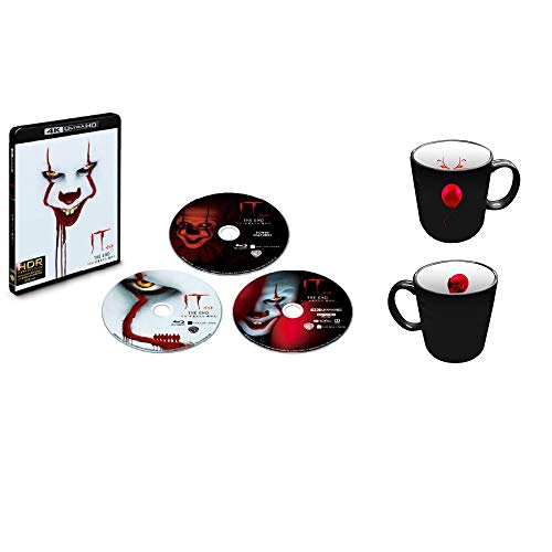 【Amazon.co.jp限定】IT/イット THE END “それ"が見えたら、終わり。 4K ULTRA HD&ブルーレイセット (初回仕様/3枚組/ボーナス・ディスク付)(オリジナルマグカップ付) [Blu-ray]
