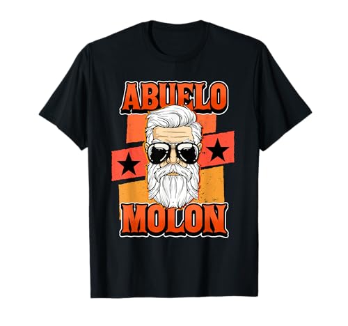 Hombre Abuelo Molon Día Del Padre Regalo Divertido Para Los Camiseta