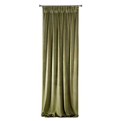 Rideau velours occultant isolant du froid chambre Eurofirany