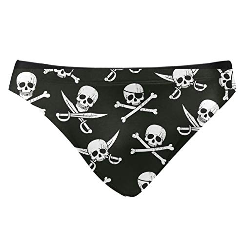 Men Swimwear Swim Bikini Briefs Sugar Skull Flowers Swimsuits Board Surf Shorts Trunks
