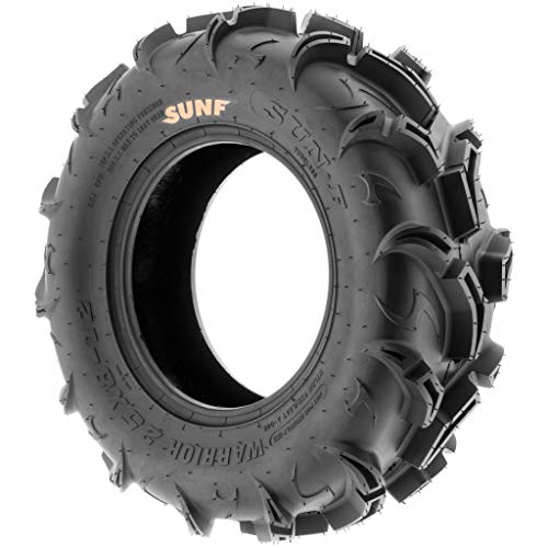 Sunf Warrior At-Mud & Trail Atv/Utv Tire 27X9-14, 6Pr, 1.18" Tread Depth #TOP4