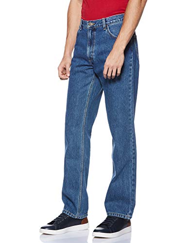Lee - Brooklyn Comfort, Jeans Straight, Uomo, blu