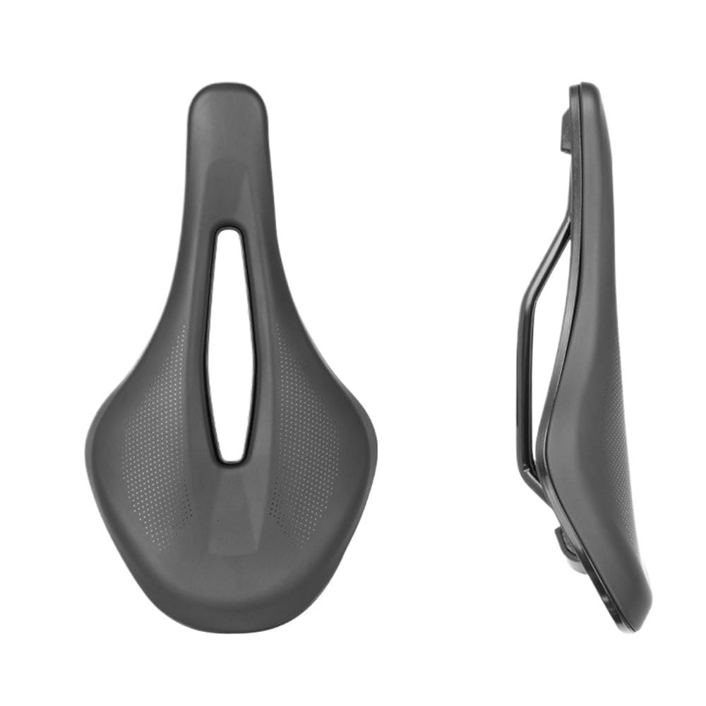 Sella Bici Sella for bici da strada ultraleggera MTB Sedile for bicicletta a naso corto Parti di for sella cava in pelle PU