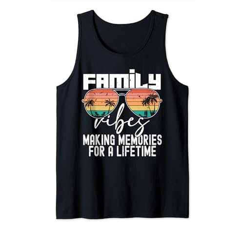 Family vibes 2024: cómo crear recuerdos que coincidan con las vacaciones familiares camiseta sin mangas
