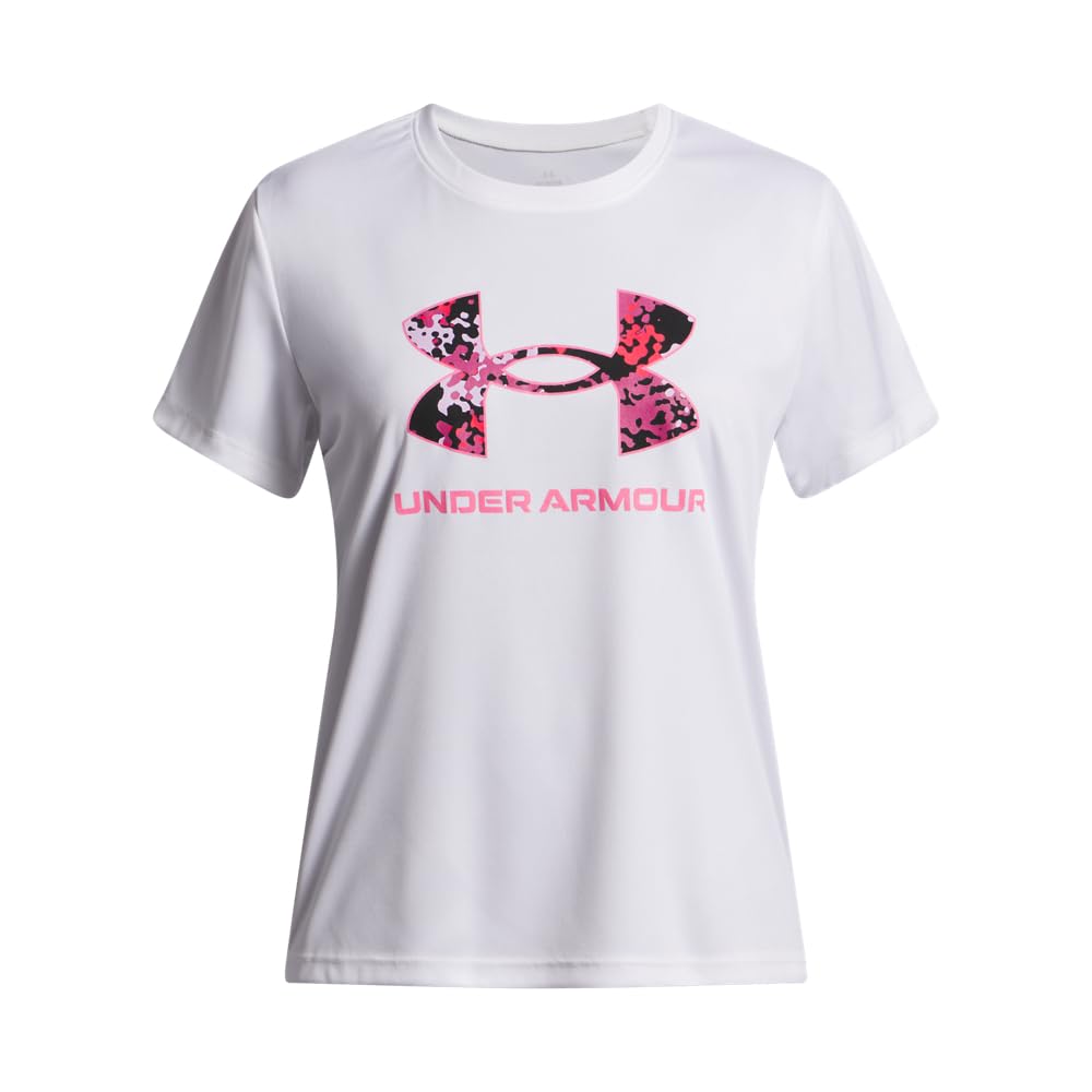 

                                                    Under Armour Girls' Tech Print Fill Short Sleeve T