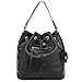 Scarleton Large Drawstring Handbag H107801 - Black